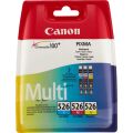 Canon CLi-526C/M/Y Set of 3 Original Canon Ink Cartridges (Multipack)