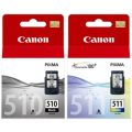 Canon PG-510 & CL-511 Original Canon Black & Colour Ink Cartridges (Multipack)