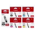 Canon PGi-580XXL PGBK / CLi-581XXL BK/C/M/Y Set of 5 Original Canon Ink Cartridges