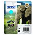 Epson 24 Ink T2422 Cyan Original Epson Ink Cartridge (4.6ml) - Elephant