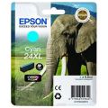 Epson 24XL Ink T2432 Cyan Original Epson Ink Cartridge (8.7ml) - Elephant