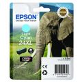 Epson 24XL Ink T2435 Light Cyan Original Epson Ink Cartridge (9.8ml) - Elephant