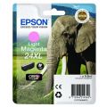 Epson 24XL Ink T2436 Light Magenta Original Epson Ink Cartridge (9.8ml) - Elephant