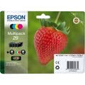 Epson 29 Ink T2986 Multipack Original Epson Ink Cartridges (Full Set of 4) - Strawberry