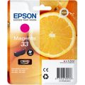 Epson 33 Ink T3343 Magenta Original Epson Ink Cartridge (4.5ml ink) - Orange