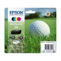 Epson 34 Ink T3466 Multipack Original Epson Ink Cartridge (Set of 4) - Golf Ball