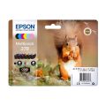 Epson 378 Ink T3788 Multipack Original Epson Ink Cartridges (Set of 6) - Squirrel