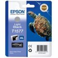 Epson T1577 Light Black Original Ink Cartridge (25.9ml) - Turtle
