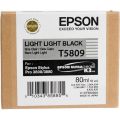 Epson T5809 Light Light Black Original Ink Cartridge (80ml)