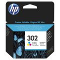 HP 302C / F6U65AE Original HP Colour Ink Cartridge (4ml ink)