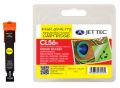 Canon CLi-526 Jet Tec Remanufactured Yellow Ink Cartridge (9ml ink)