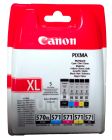 Canon PGi-570XLPGBK + CLi-571BK/C/M/Y COMBO Multi-Pack of 5 Original Canon Ink Cartridges