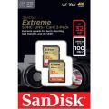 Sandisk Extreme 32GB SDHC Card, 100MB/s, U3, V30