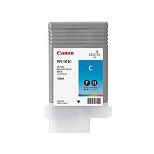 canon pfi101c cyan 130ml original ink cartridge 0884b001aa