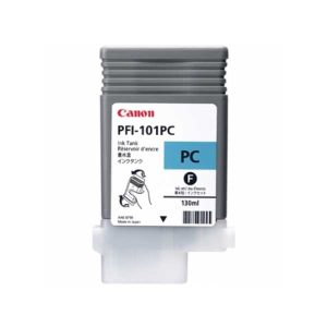 canon pfi101pc photo cyan 130ml original ink cartridge 0887b001aa