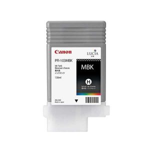 canon pfi103mbk matte black 130ml original ink cartridge 2211b001aa