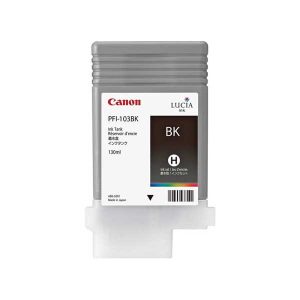 canon pfi103pbk black 130ml original ink cartridge 2212b001aa
