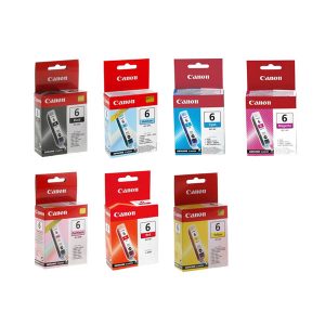 canon bci6 multipack set 7 original ink cartridges