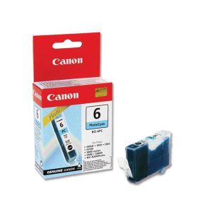 canon bci6pc photo cyan original ink cartridge 4709a002