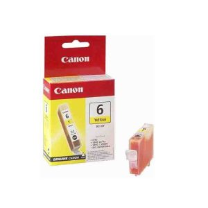 canon bci6y yellow original ink cartridge 4708a002