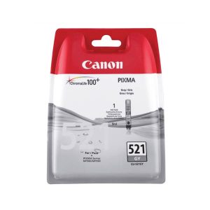 canon cli521gy grey original ink cartridge 2937b001