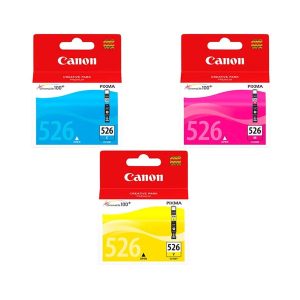 canon cli526 multipack set 3 original ink cartridges 4541b009