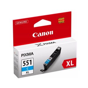 canon cli551xlc cyan original high capacity ink cartridge 6444b001