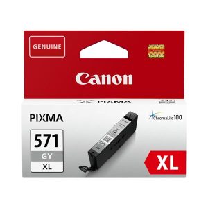 canon cli571xlgy grey original high capacity ink cartridge 0335c001