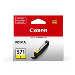 canon cli571y yellow original ink cartridge 0388c001