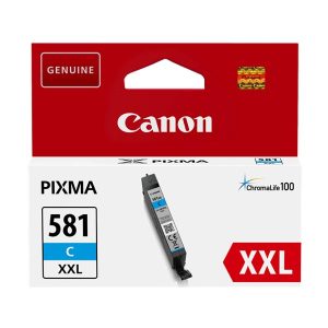 canon cli581xxlc cyan original extra high capacity ink cartridge 1995c001