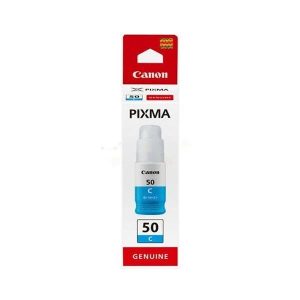 canon gi50c cyan original ink bottle 3403c001