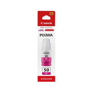 canon gi50m magenta original ink bottle 3404c001