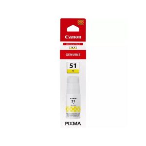 canon gi51y yellow original ink bottle 4548c001