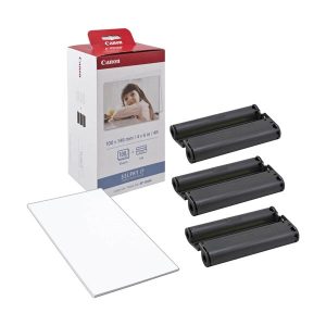 canon kp108 colour ink and 108 6x4inch sheets ink and paper set