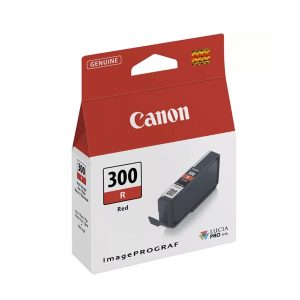canon pfi300r red original ink cartridge 4199c001