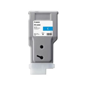 canon pfi320c cyan 300ml original ink cartridge 2891c001aa