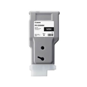 canon pfi320mbk matte black 300ml original ink cartridge 2889c001aa