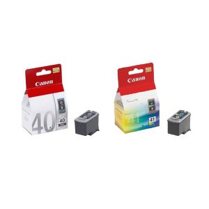 canon pg40 cl41 multipack full set 2 original ink cartridges 0615b043