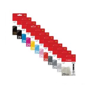 canon pgi29 multipack full set 12 original ink cartridges