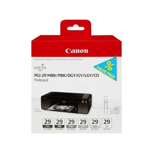 canon pgi29 multipack set 6 original ink cartridges 4868b018