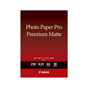 canon pm101 premium matte 210gsm a3plus 20 sheets