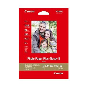 canon pp201 glossy ii 265gsm a3plus 20 sheets