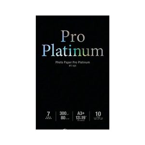 canon pt101 pro platinum 300gsm a3plus 10 sheets