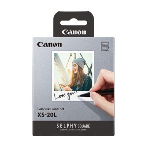 canon xs20l selphy square paper 20 sheets