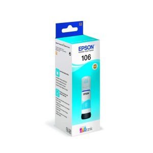 epson 106 cyan original ink bottle c13t00r240