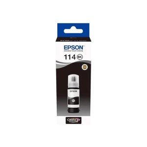 epson 114 pigment black original ink bottle c13t07a140