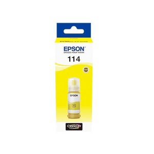 epson 114 yellow original ink bottle c13t07b440