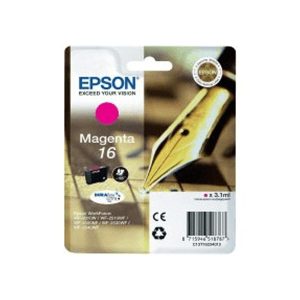 epson 16 magenta original ink cartridge pen and crossword t1623