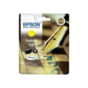 epson 16 yellow original ink cartridge pen and crossword t1624