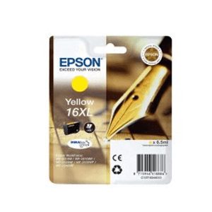 epson 16xl yellow original high capacity ink cartridge pen and crossword t1634